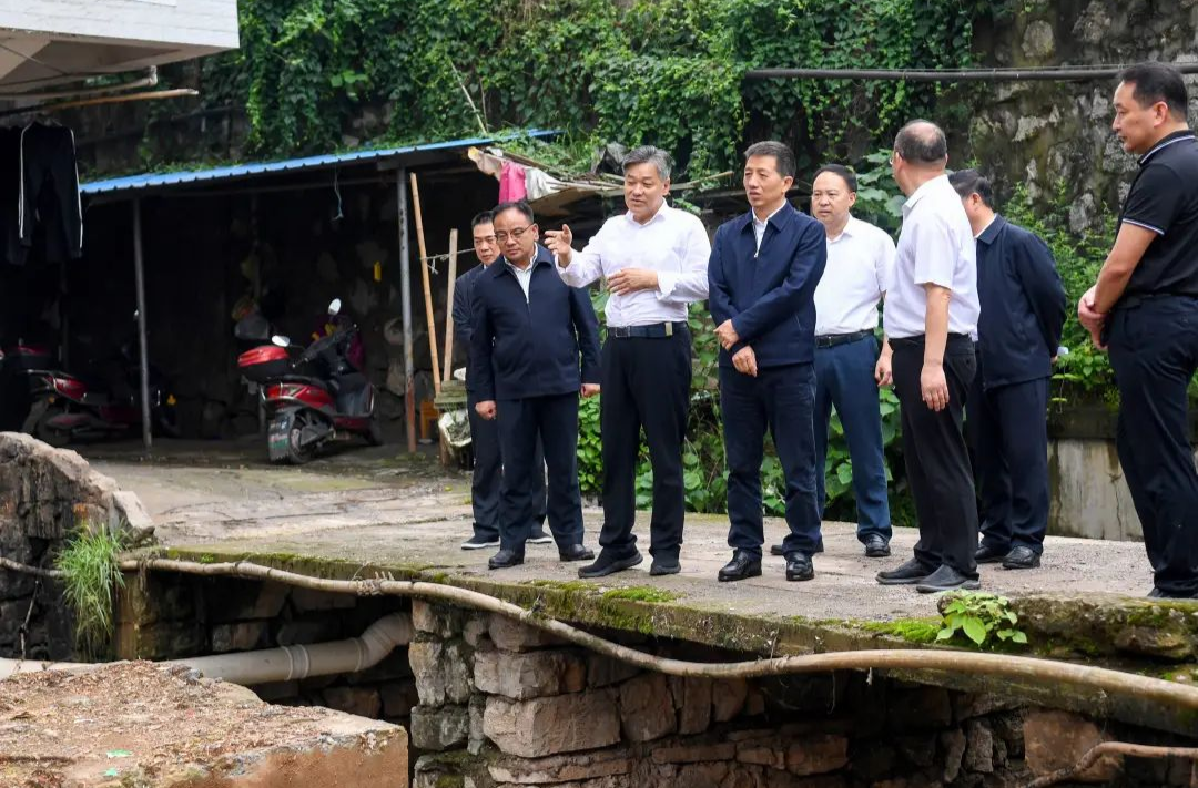许忠建在鹤城区调研督导生态环境问题整改