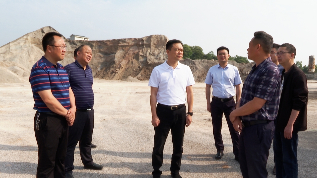 胡杰督导突出生态环境问题整改工作