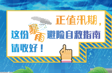 安全科普 | 正值汛期，这份暴雨避险自救指南请收好！
