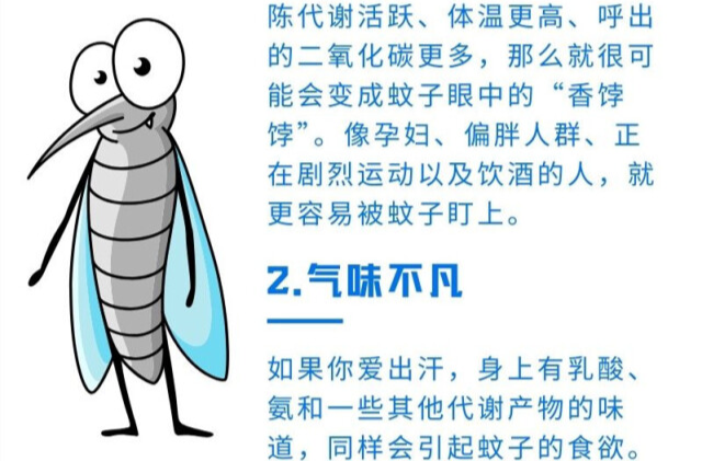 一图读懂｜为什么蚊子只咬你？