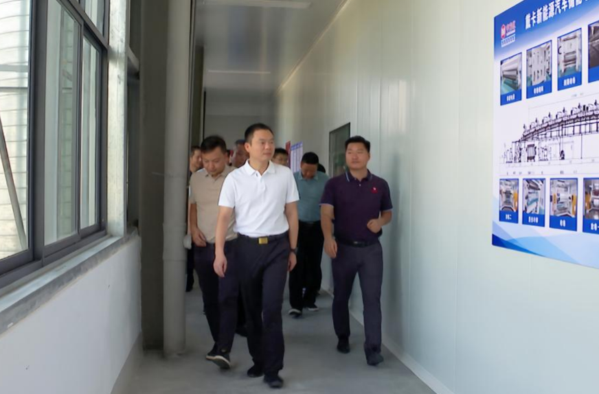 胡杰实地调研中方红新材料有限公司