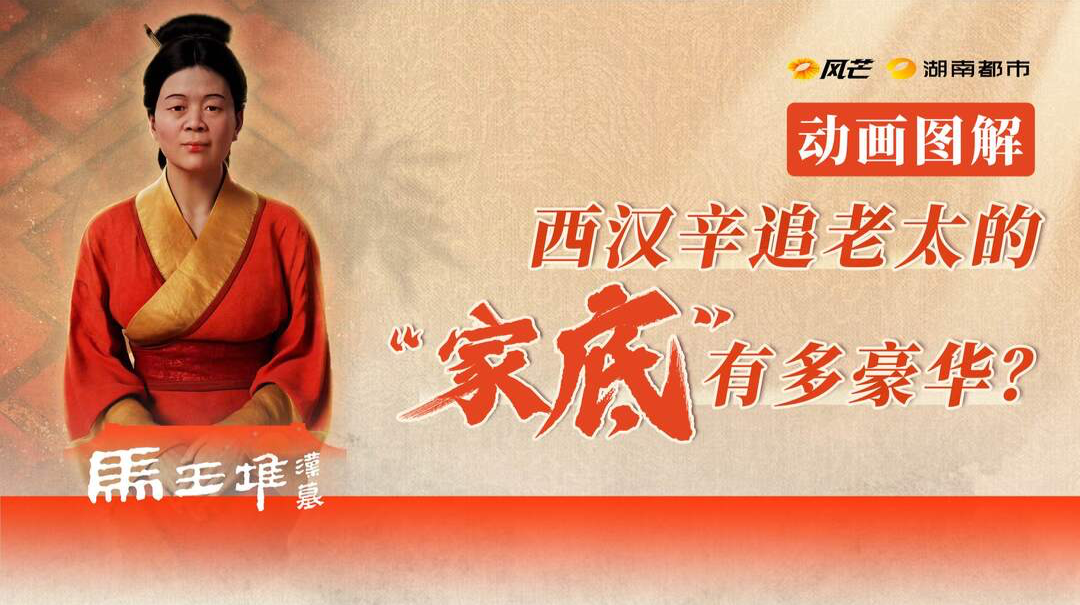 视频｜动画图解|西汉辛追老太的“家底”有多豪华？