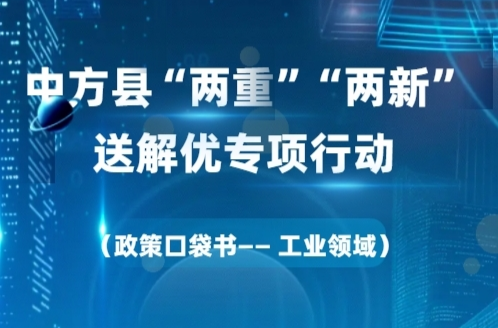 H5|“两重”“两新”送解优丨政策口袋书——工业领域