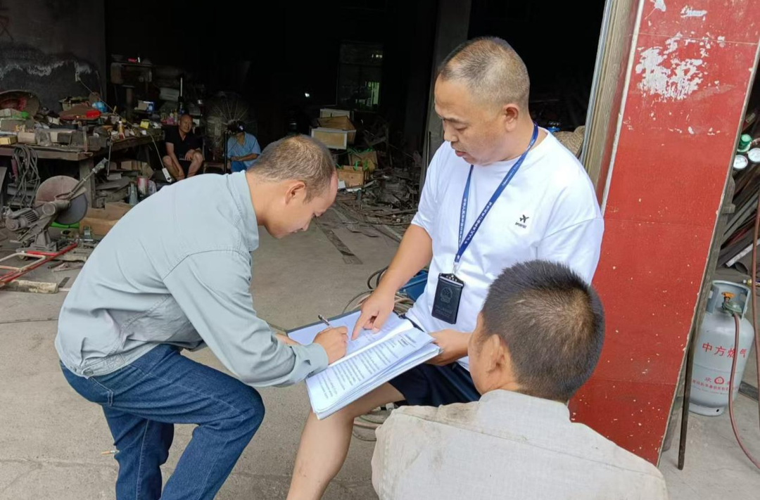 泸阳镇开展安全生产“三法一条例两办法”执法检查