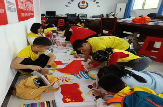 中方县志愿者协会开展丰富多彩的庆国庆主题系列活动