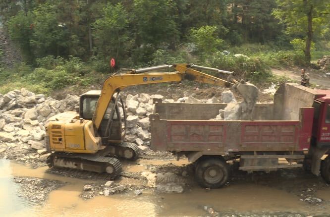 中方县康龙村：以工代赈促就业 项目建设惠民生