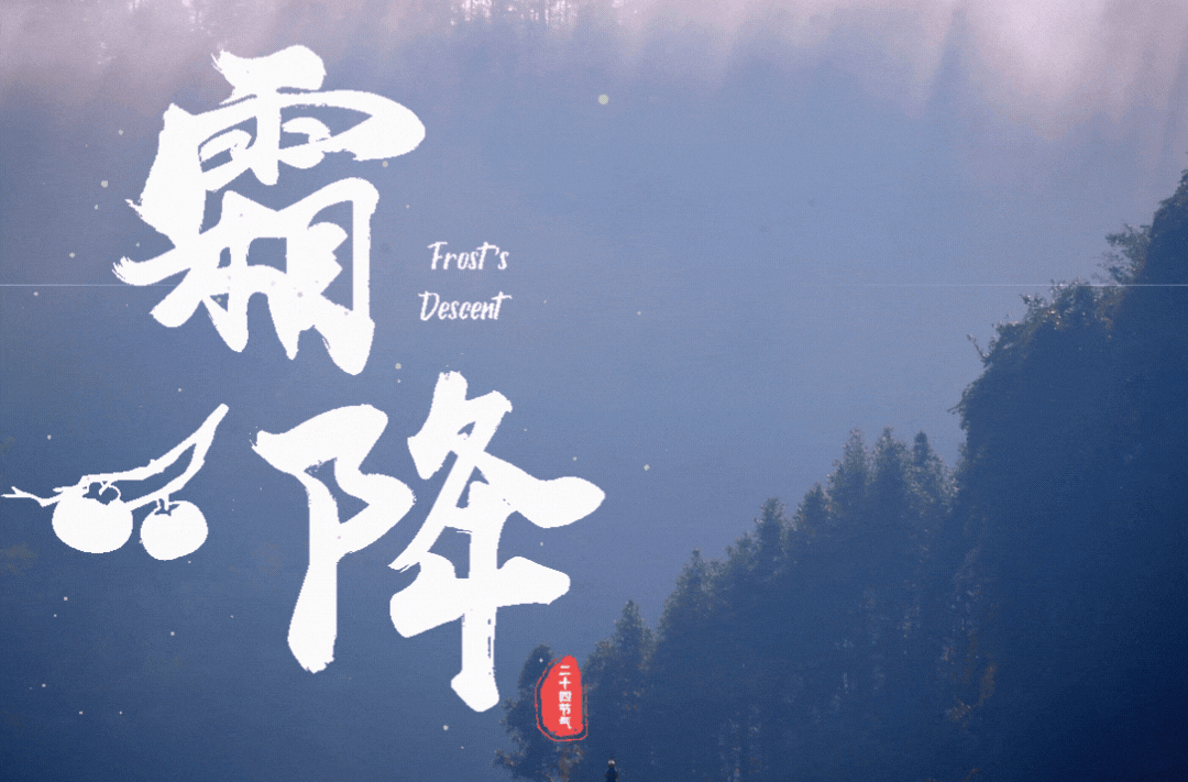 动态海报｜文化中国行·二十四节气里的中方——霜降