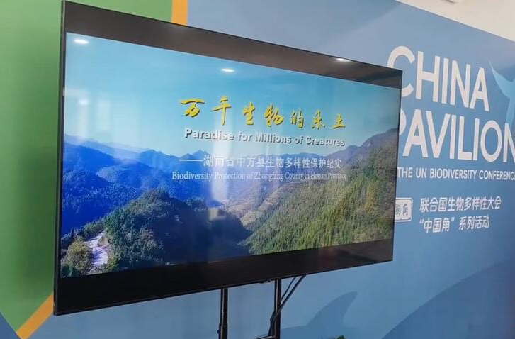 喜讯！中方县宣传短片在联合国《生物多样性公约》缔约方大会展播