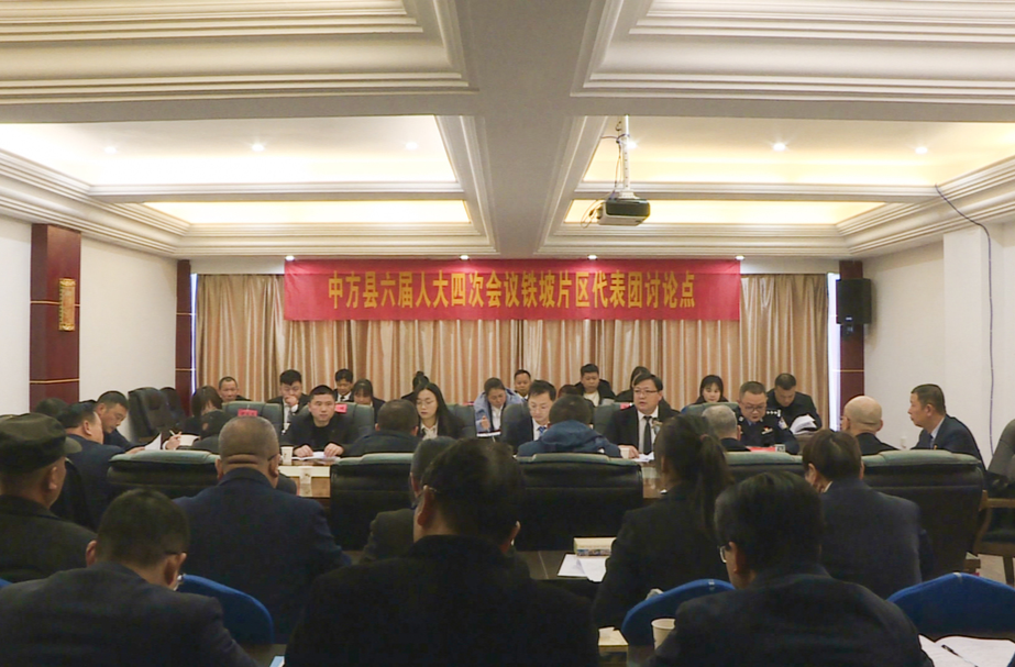 两会报道|县领导参加中方县六届人大四次会议各片区代表团讨论