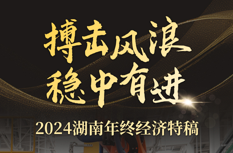 搏击风浪 稳中有进——2024湖南年终经济综述
