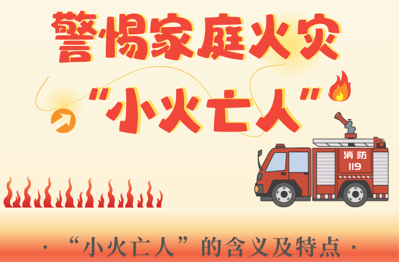 长图|警惕家庭火灾“小火亡人”