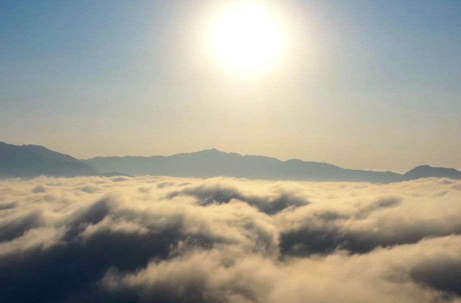 视频|中方县：云海翻腾绘就梦幻苍穹