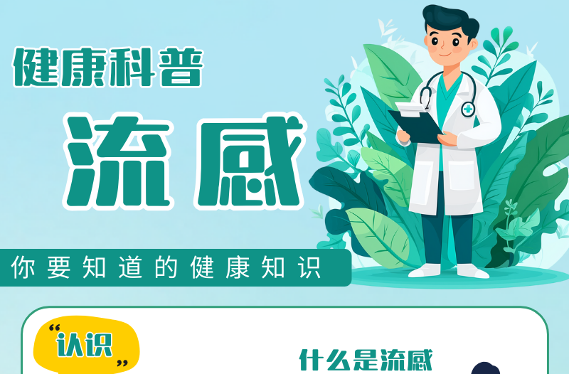 长图|健康科普——流感
