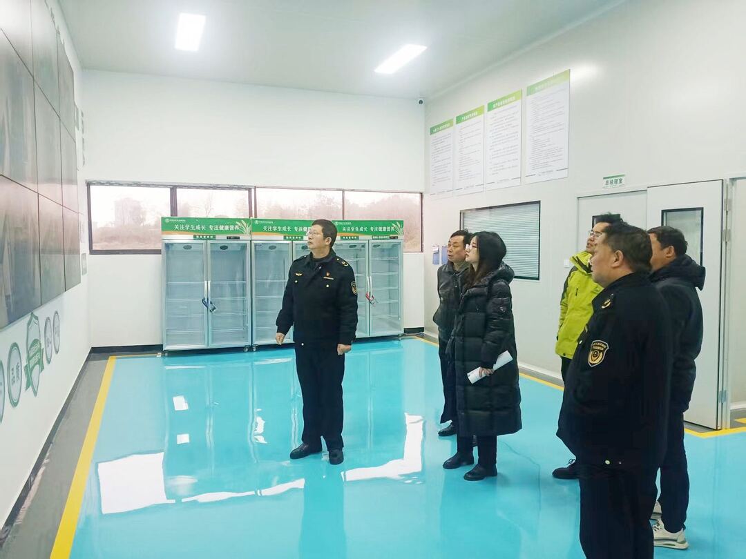 中方县开展校园食材配送企业食品安全检查