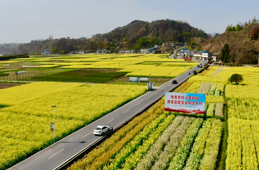 中方县：以路为笔 绘就乡村振兴新画卷