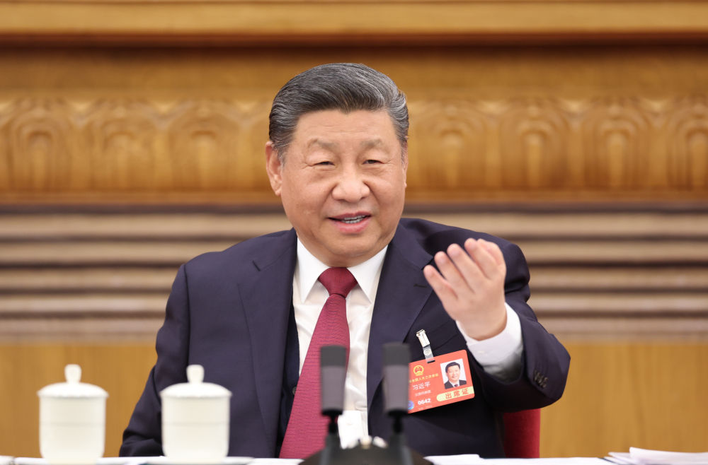 习近平参加江苏代表团审议