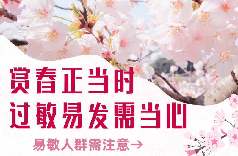 长图|赏春正当时，过敏易发需当心