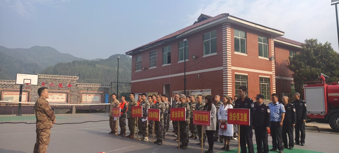未雨绸缪 新路河镇开展地灾防汛应急大练兵