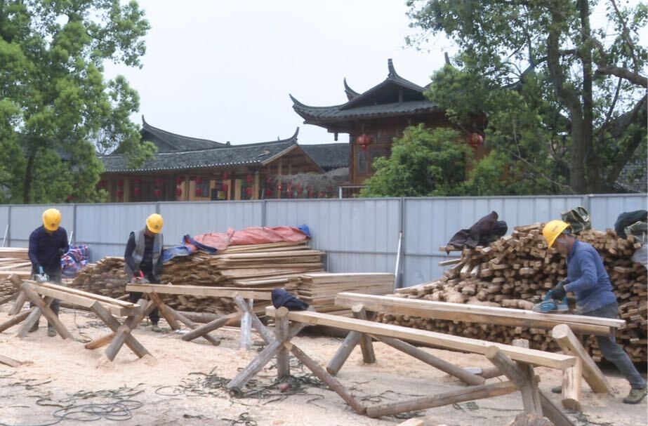 荆坪，焕新正当时|中方县荆坪古村：假期“不打烊”  项目建设忙