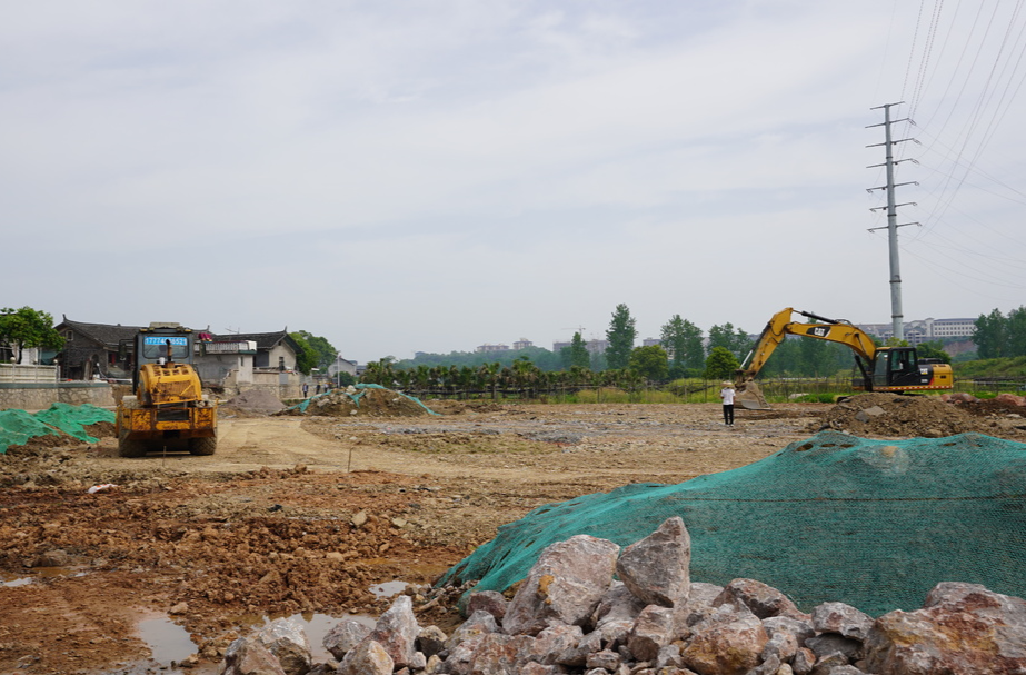 荆坪，焕新正当时|荆坪古村北侧停车场建设加速推进