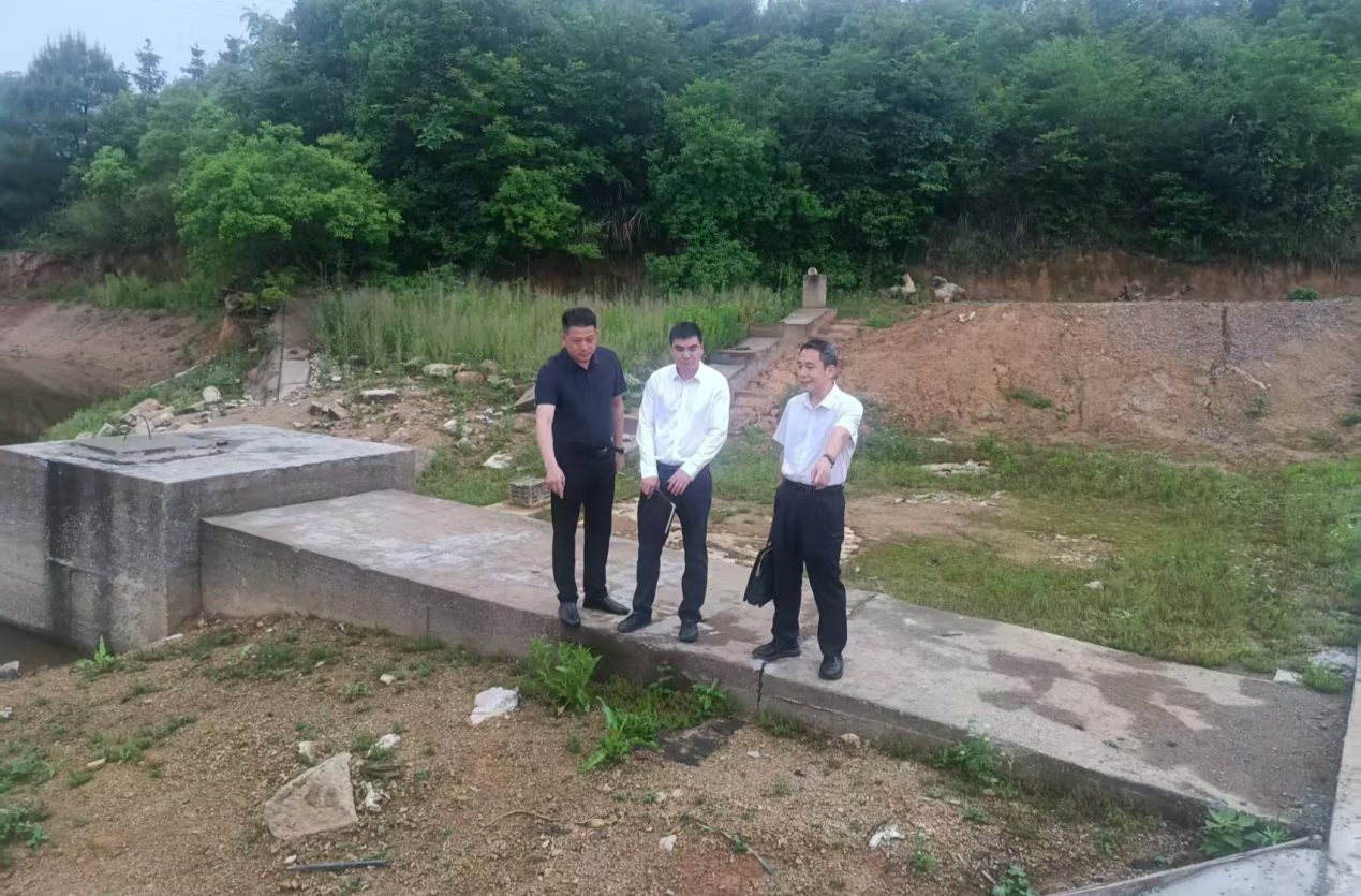 刘国龙到联系乡镇调研督导防汛备汛工作