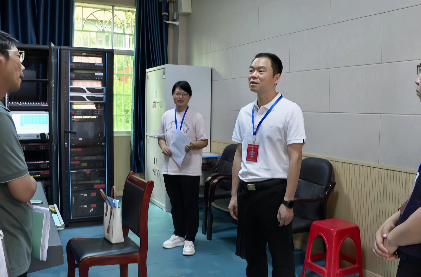 胡杰到中方县第一中学督导检查高考、学考准备工作