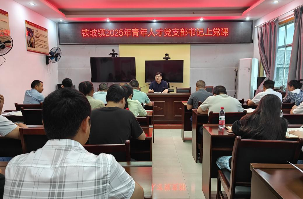 中方县铁坡镇：以“七种能力”为犁 深耕青年人才成长沃土 ——镇党委书记为全镇年轻干部开讲能力锻造课