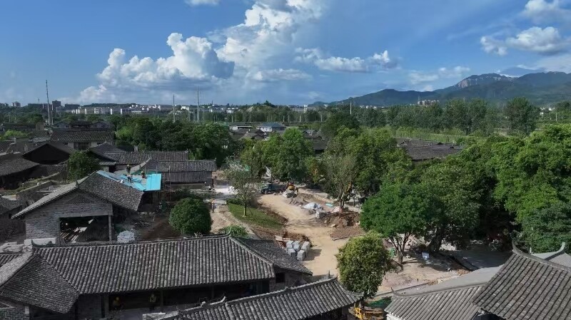 荊坪，煥新正當(dāng)時(shí)|古韻匠心戰(zhàn)酷暑 中方縣荊坪古村提質(zhì)改造項(xiàng)目進(jìn)入沖刺收尾階段