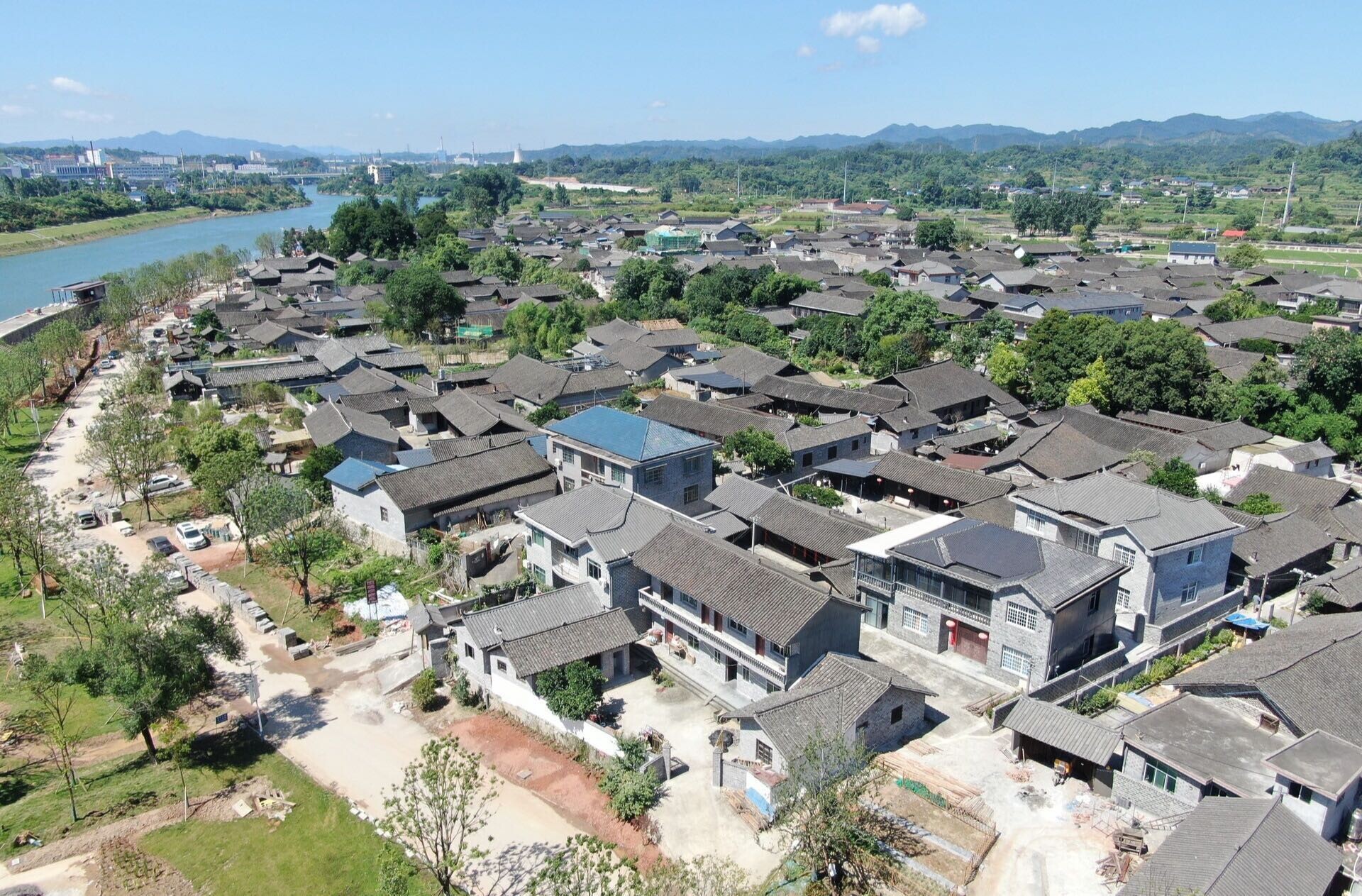 荊坪，煥新正當時|中方縣荊坪古村提質改造進入沖刺階段