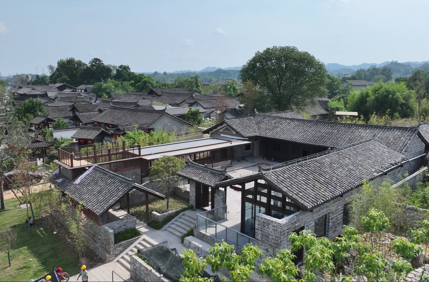 荆坪，焕新正当时|中方荆坪古村：16家新业态夜以继日赶装修 力保8月15日开始试营业