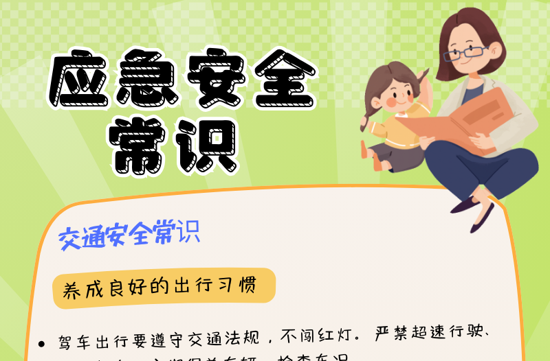 长图|应急安全常识