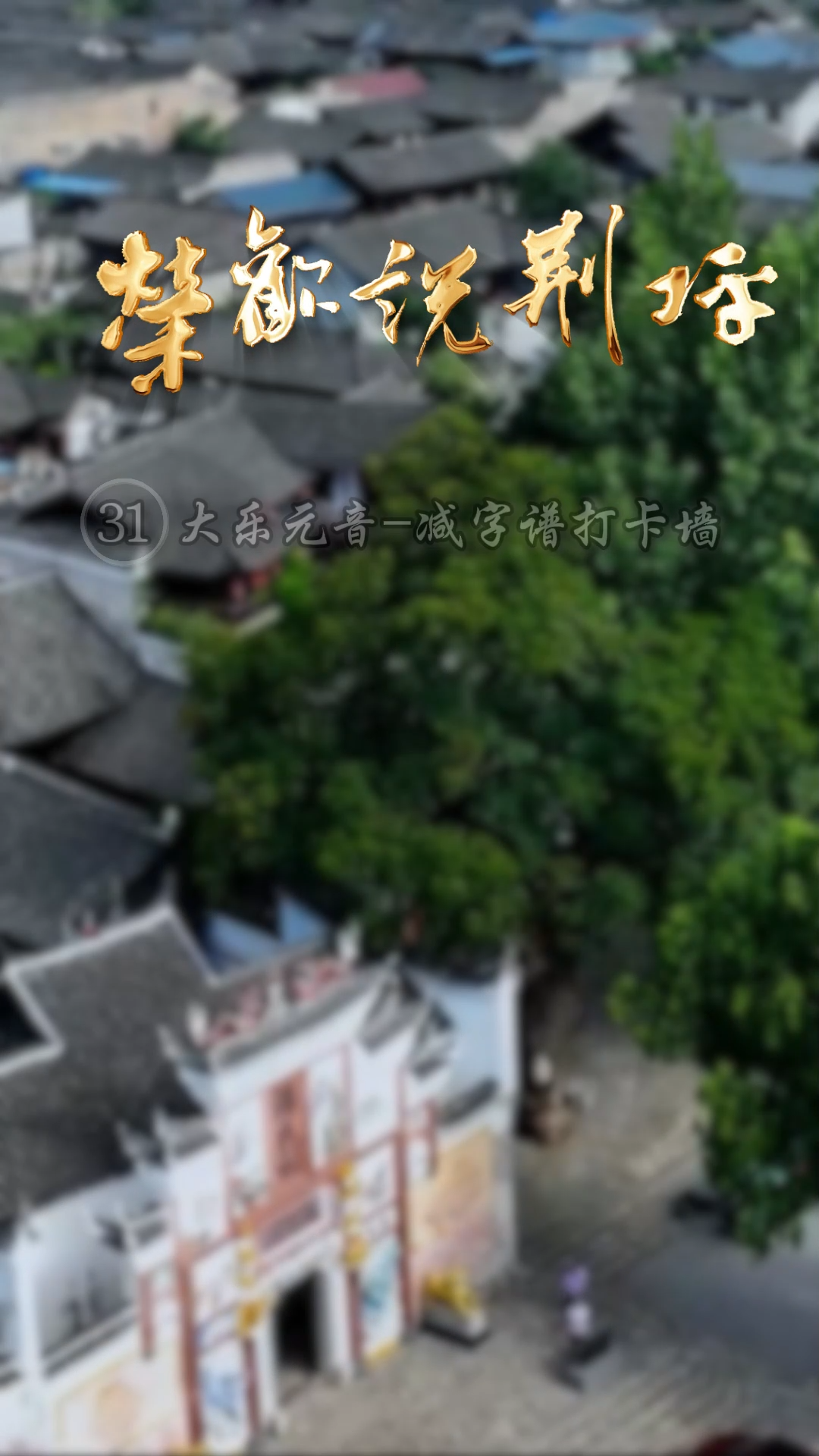 视频|荣欢说荆坪㉛乐归荆坪-减字谱打卡墙