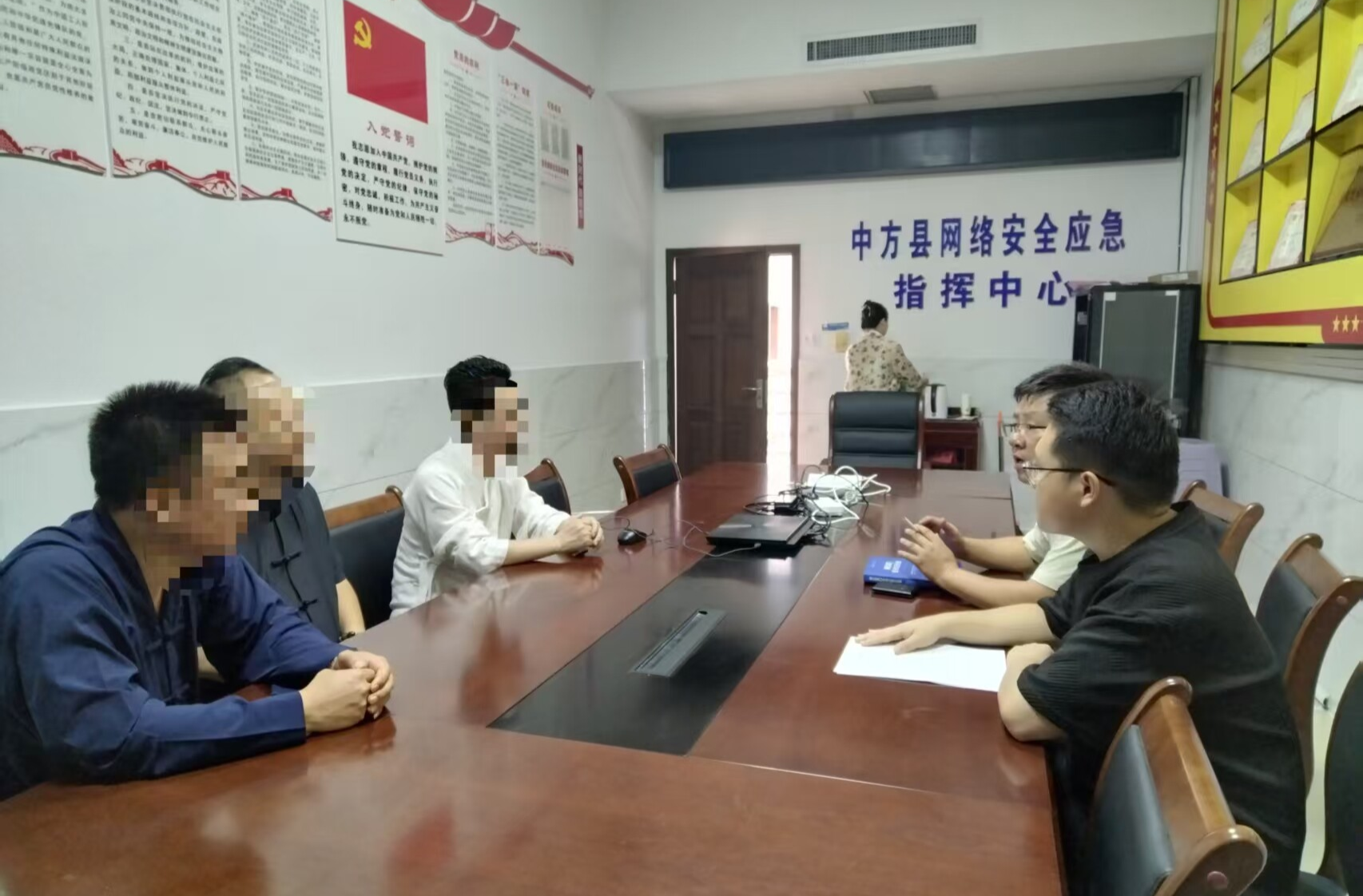 中方县依法约谈宗教场所负责人  筑牢宗教领域安全稳定防线