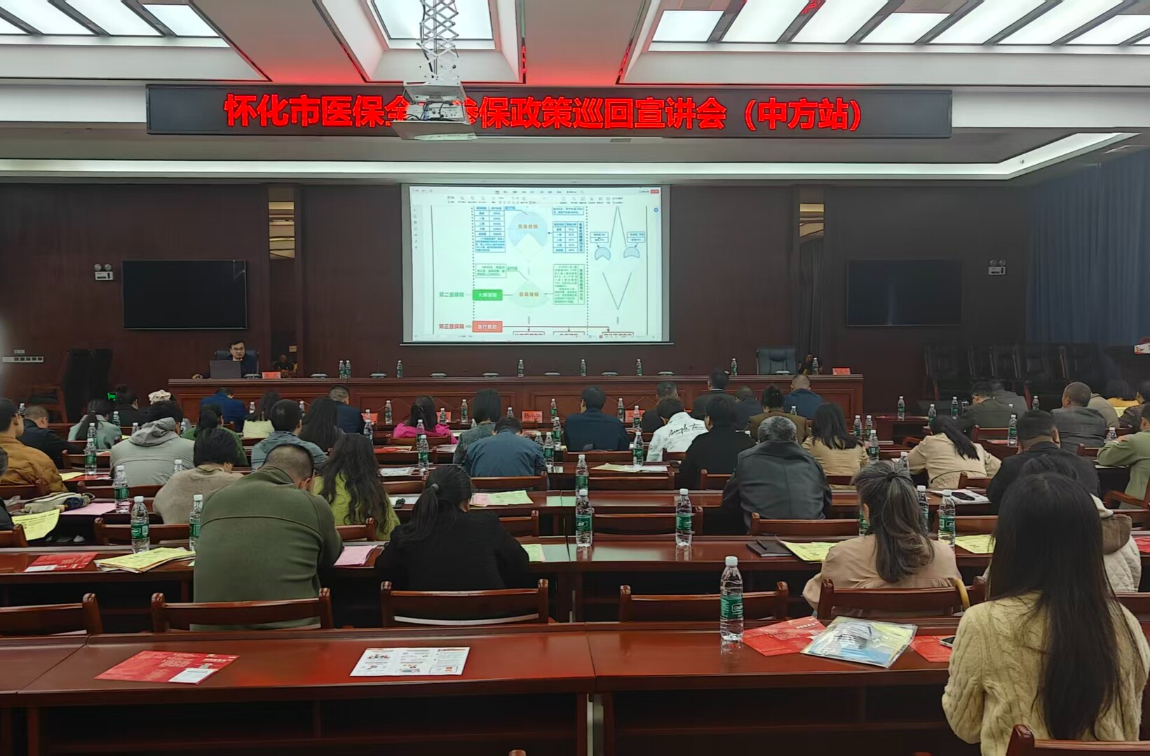 怀化市医保政策巡回宣讲到中方