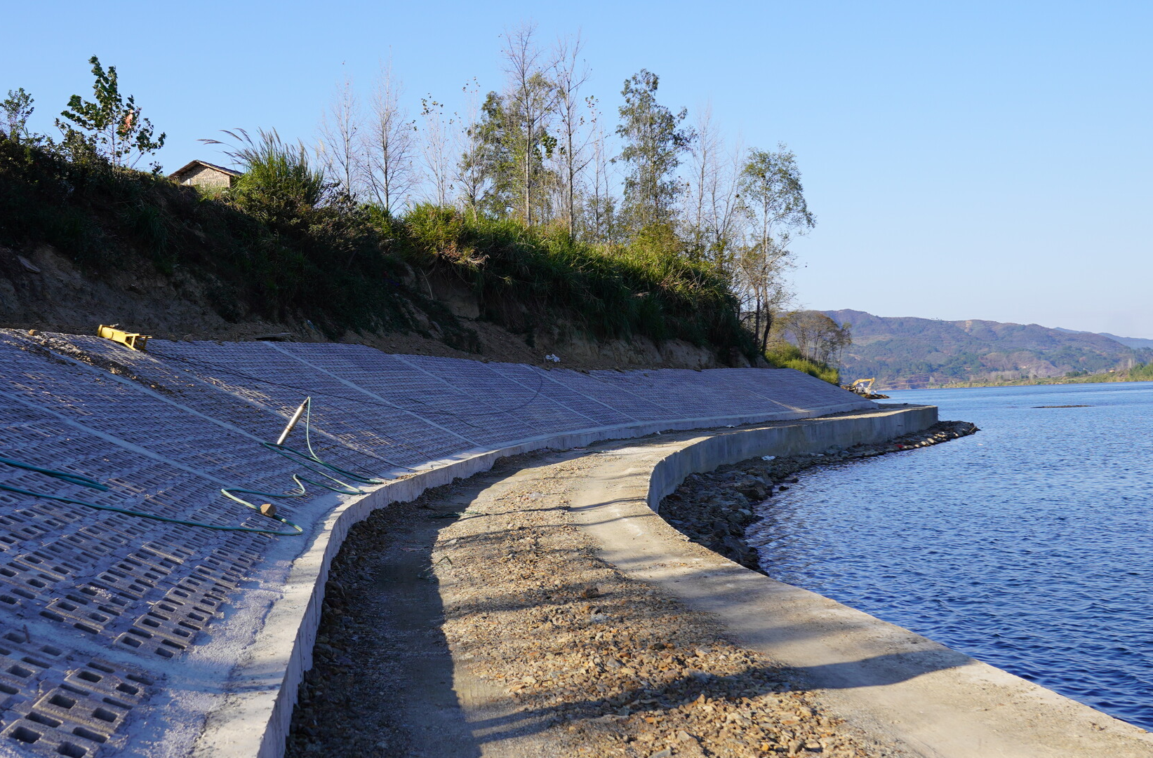 保安澜 惠民生 沅水干流中方县铜鼎镇重要河段治理工程冲刺“收官”