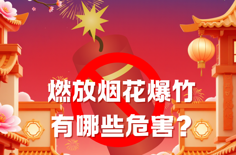 长图|燃放烟花爆竹有哪些危害?