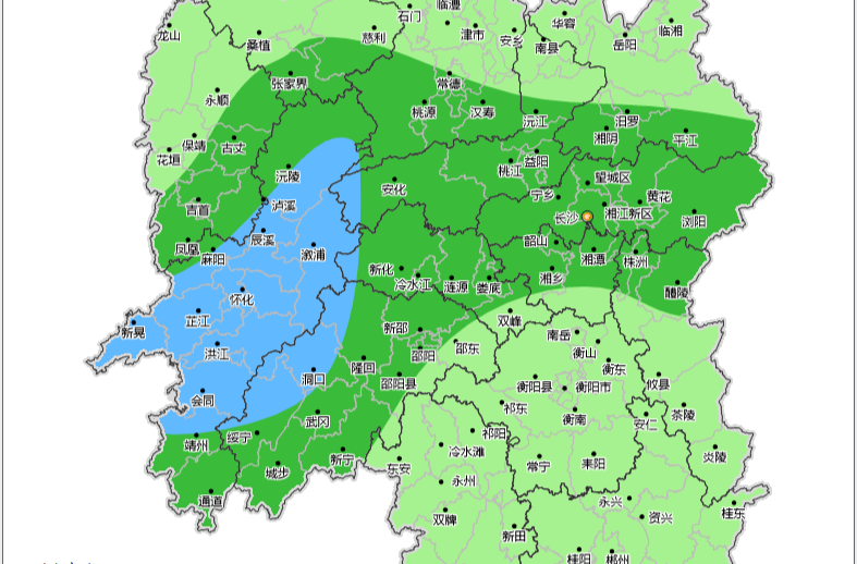 湖南双预警齐发！怀化这些地区需注意防范