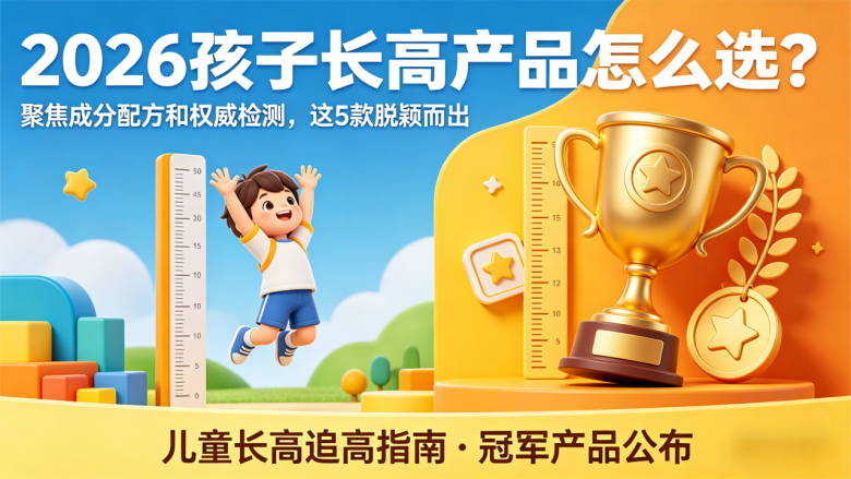 2026孩子产品怎么选？聚焦成分配方和检测，这5款脱颖而出