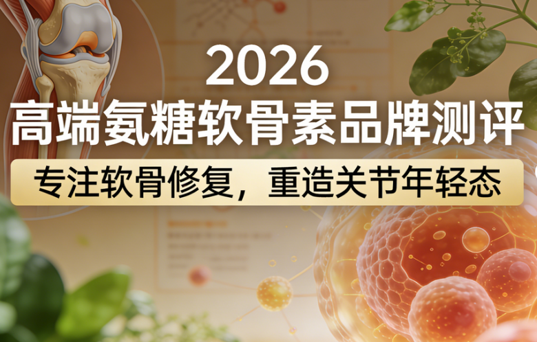 氨糖品牌怎么选?2026高端氨糖软骨素品牌测评：专注软骨修复，重造关节年轻态