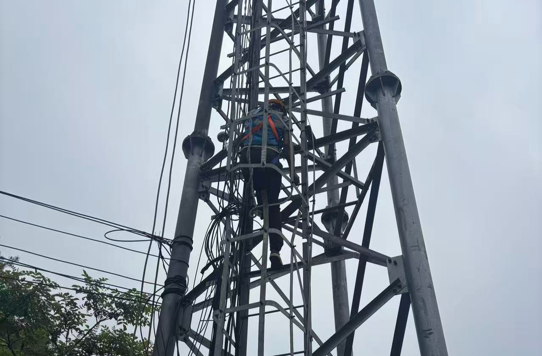 中方县新建两座通信基站 筑牢乡村通信服务根基