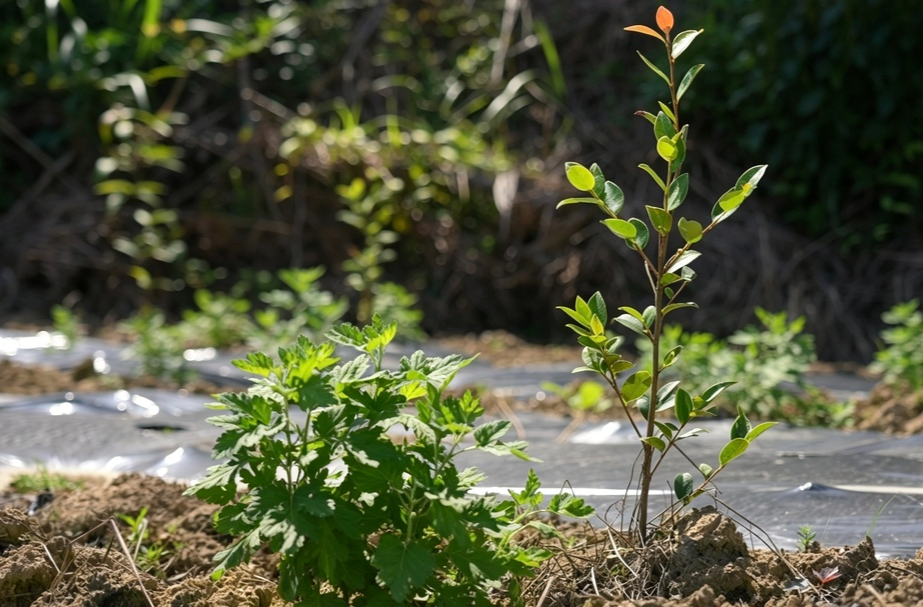 希望的田野|中方县：油茶树下种野菊 巧解“空窗期”拓宽富民路