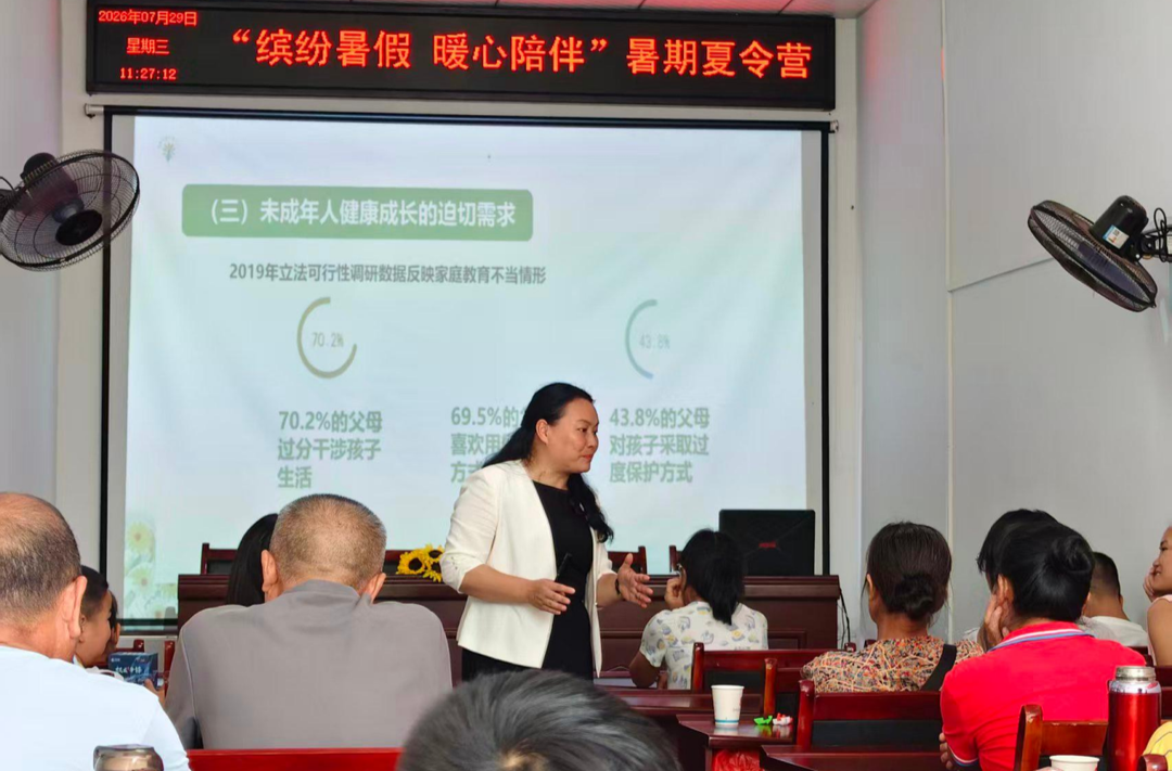 中方县泸阳镇：花亭社区暑期夏令营活动圆满落幕