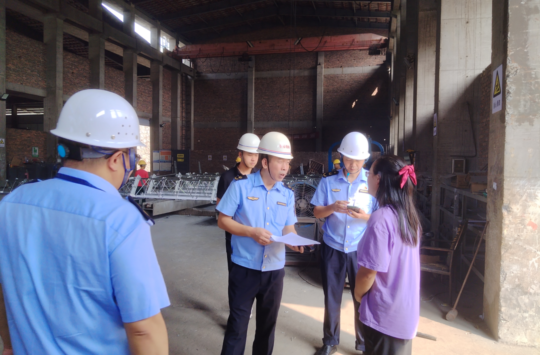 中方县市场监督管理局持续开展特种设备安全隐患大排查大整治行动