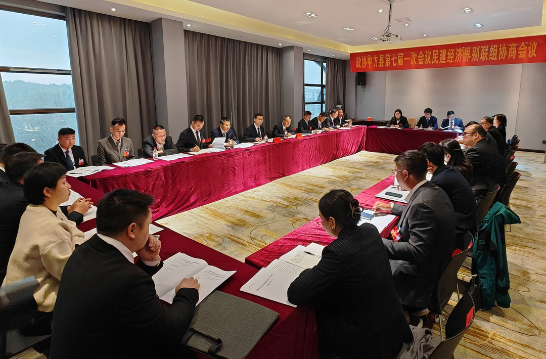 两会报道|周华特参加政协中方县第七届委员会第一次会议民建经济界别联组协商会议