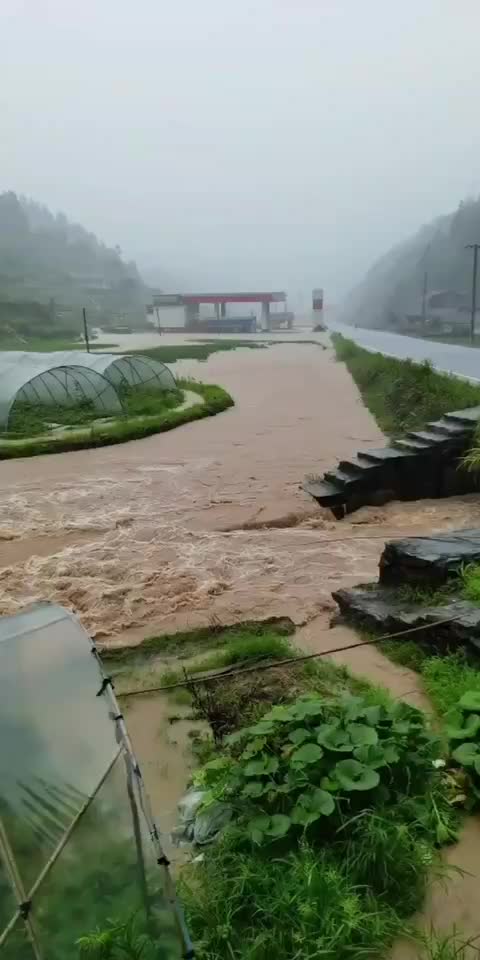 中方：暴雨来袭 新路河镇沅溪村20亩西瓜被毁