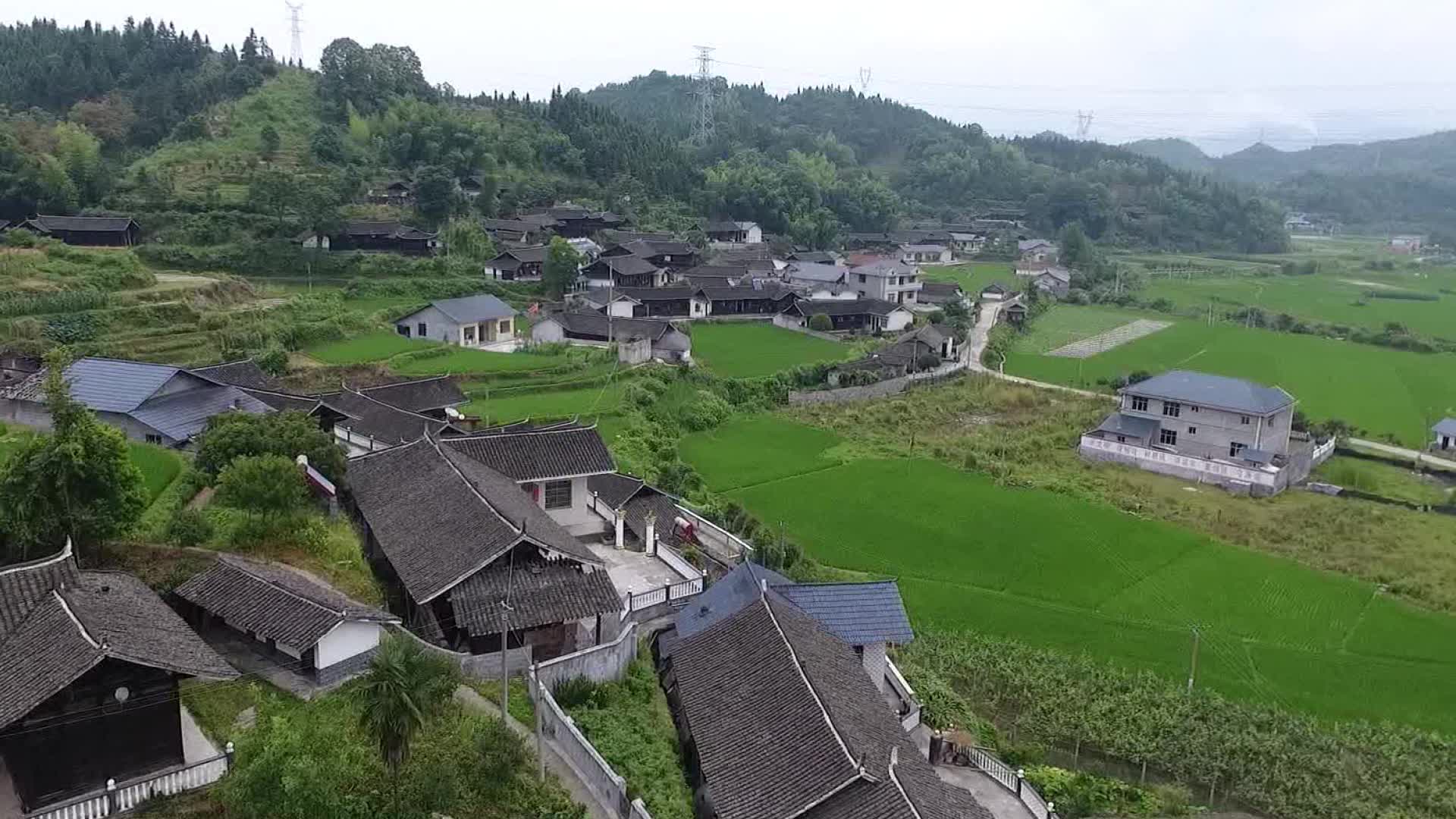 省级美丽乡村示范村——塔灯田村：美景入画来