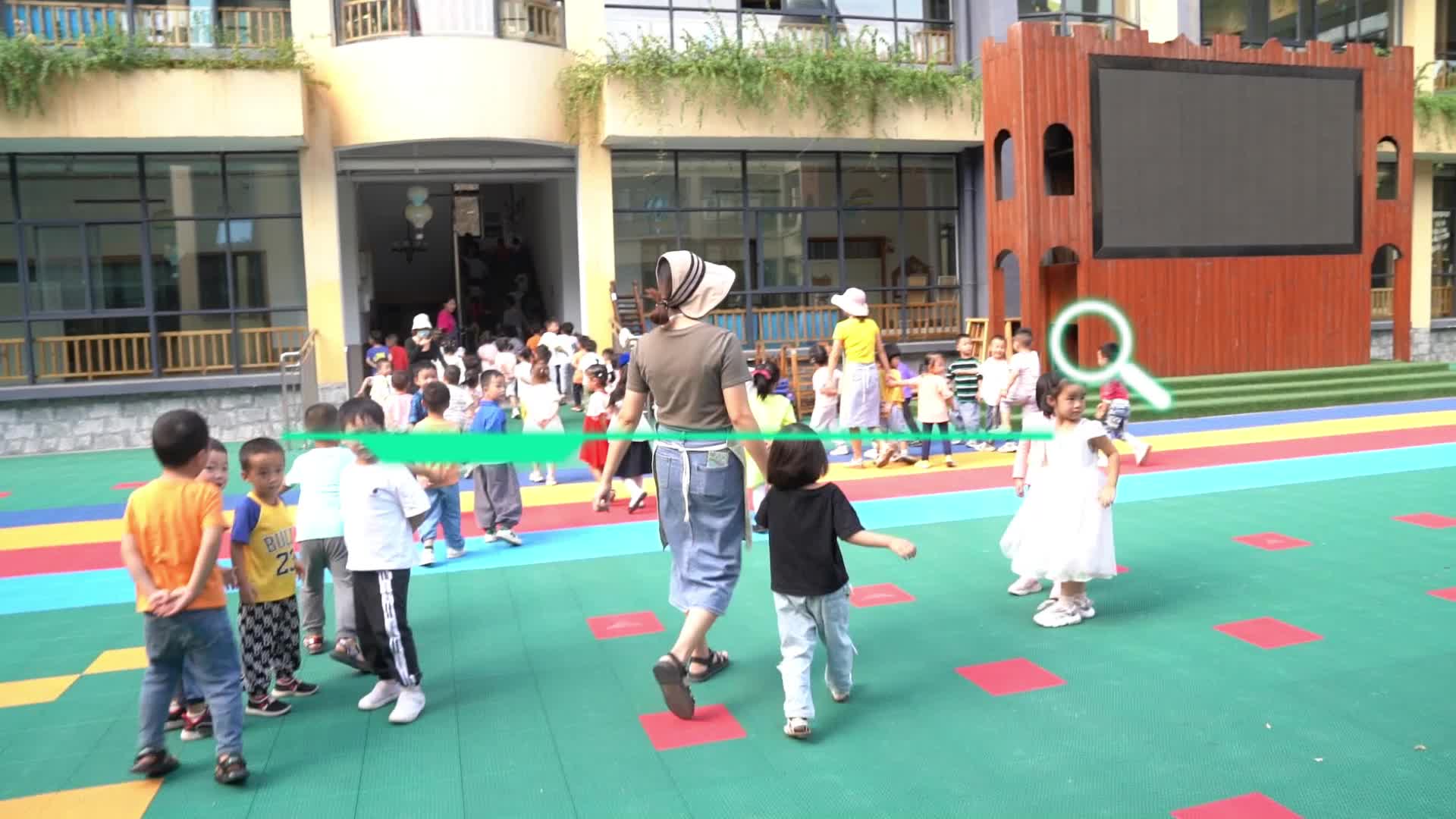 视频|中方县第一幼儿园开展反恐防暴应急演练