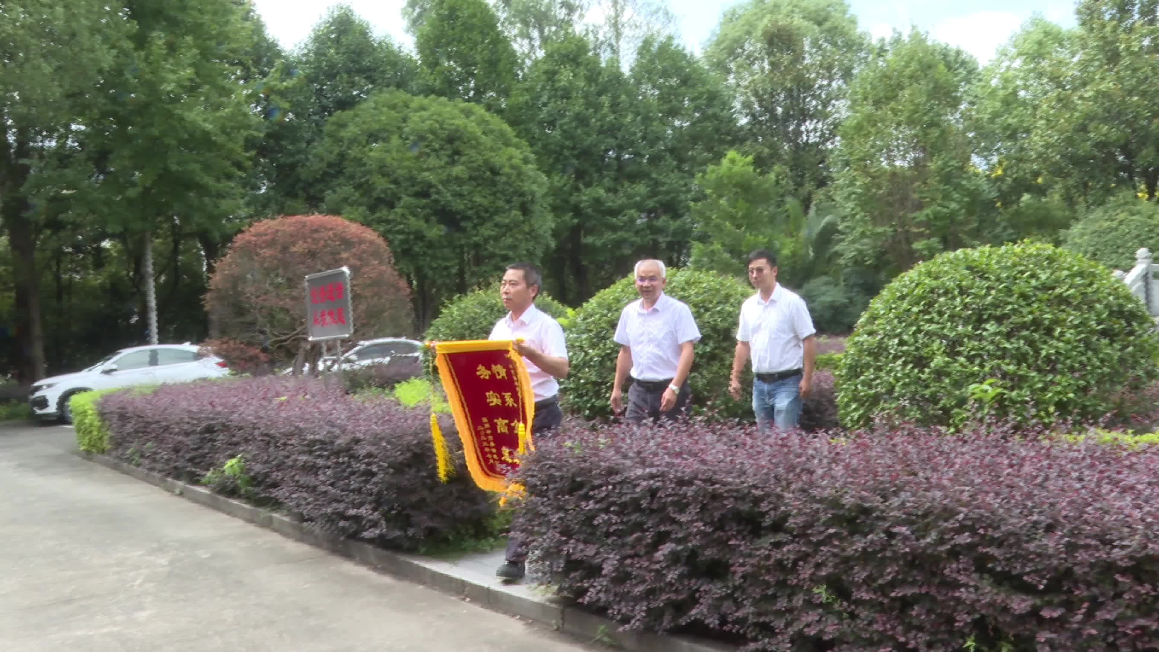 视频|中方县林业局：审批高效务实 企业点赞送锦旗