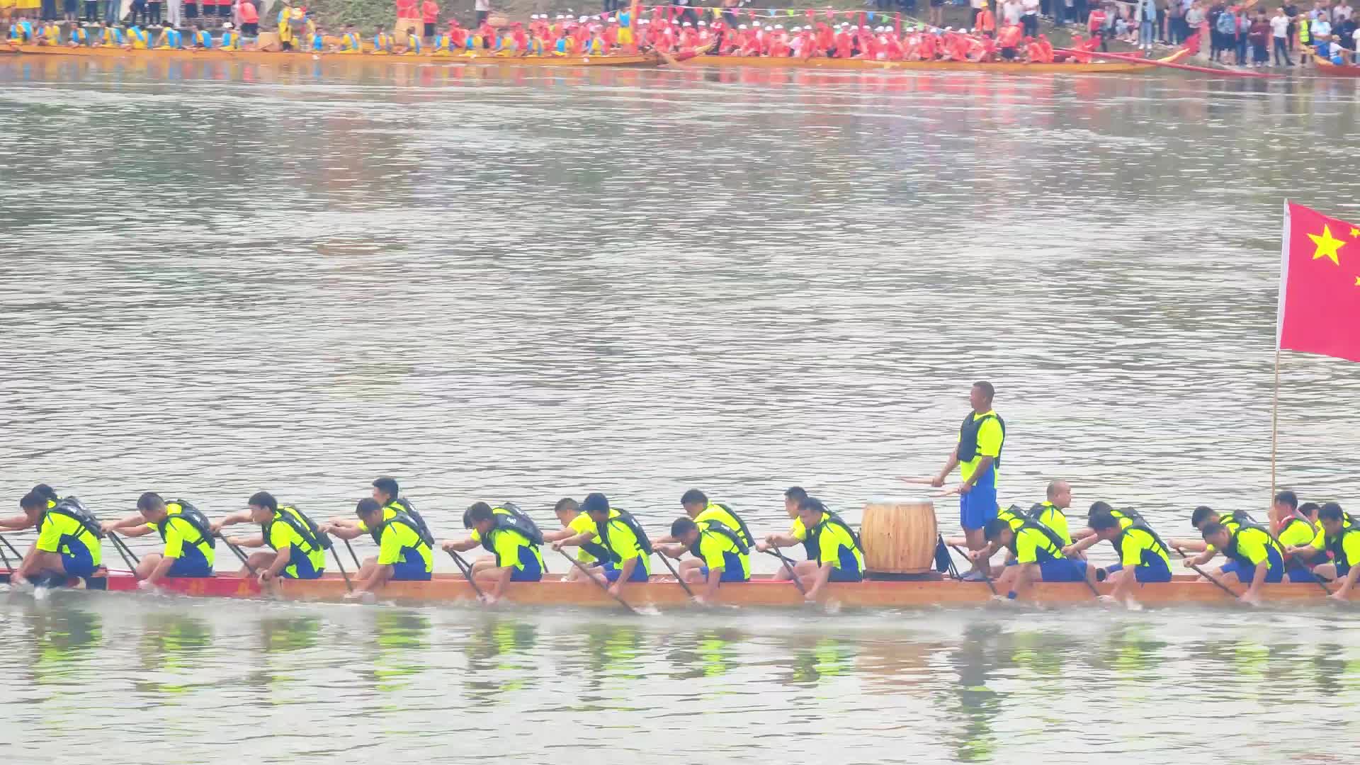 视频|乘风破浪 击鼓催征 中方镇龙舟队逐浪备赛