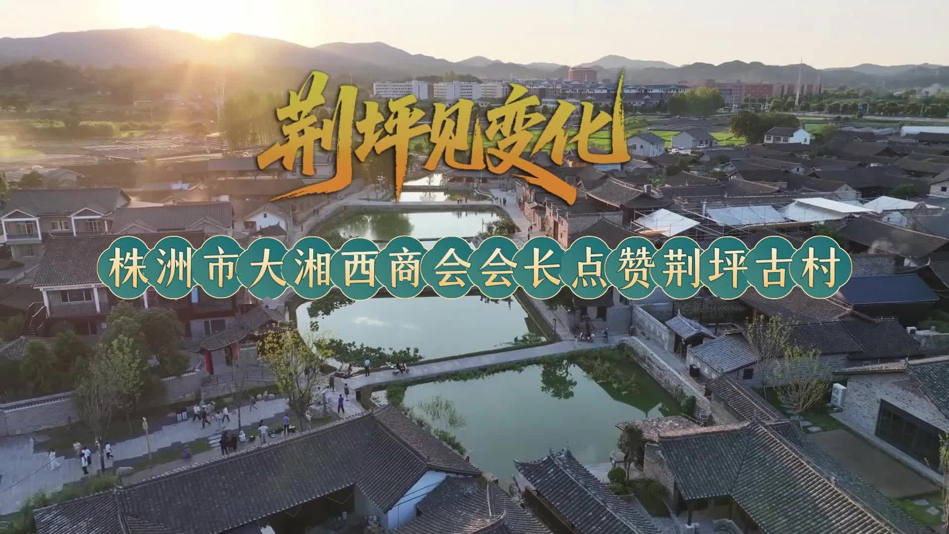 视频|荆坪见变化·株洲市大湘西商会会长点赞荆坪古村